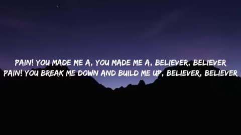 Imagine Dragons - Believer (Lyrics)