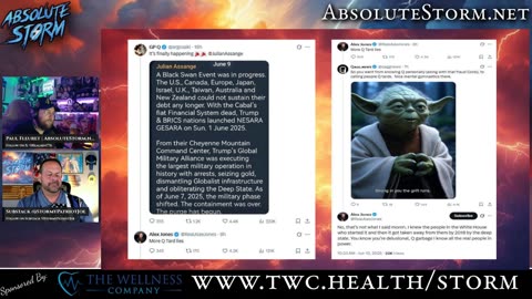 Absolute Storm: Ep. 39 6/10/25 9pm EST - DJTBragg|Insurrection|Scare Event?|Q4414|AOTW