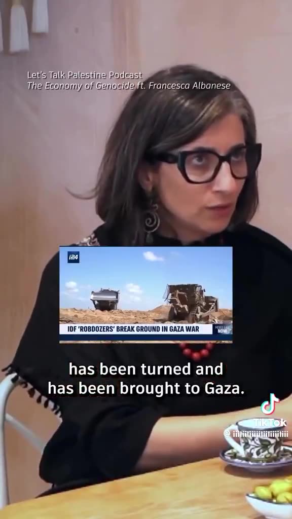 Behind every apartheid wall and. Genocide is a bank that funds it.