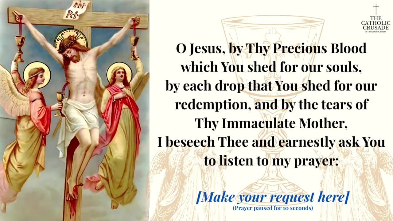 Novena to the Precious Blood of Jesus