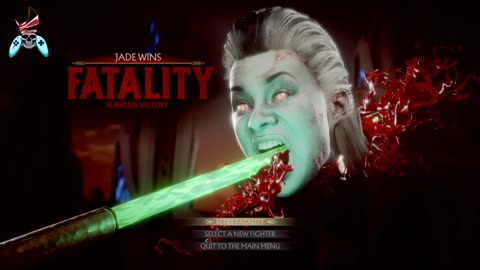 Mortal Kombat 11 Jade fatality bow before me