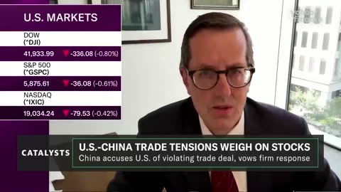 China responds to Trump, saying it's the US that's violating the trade agreement
