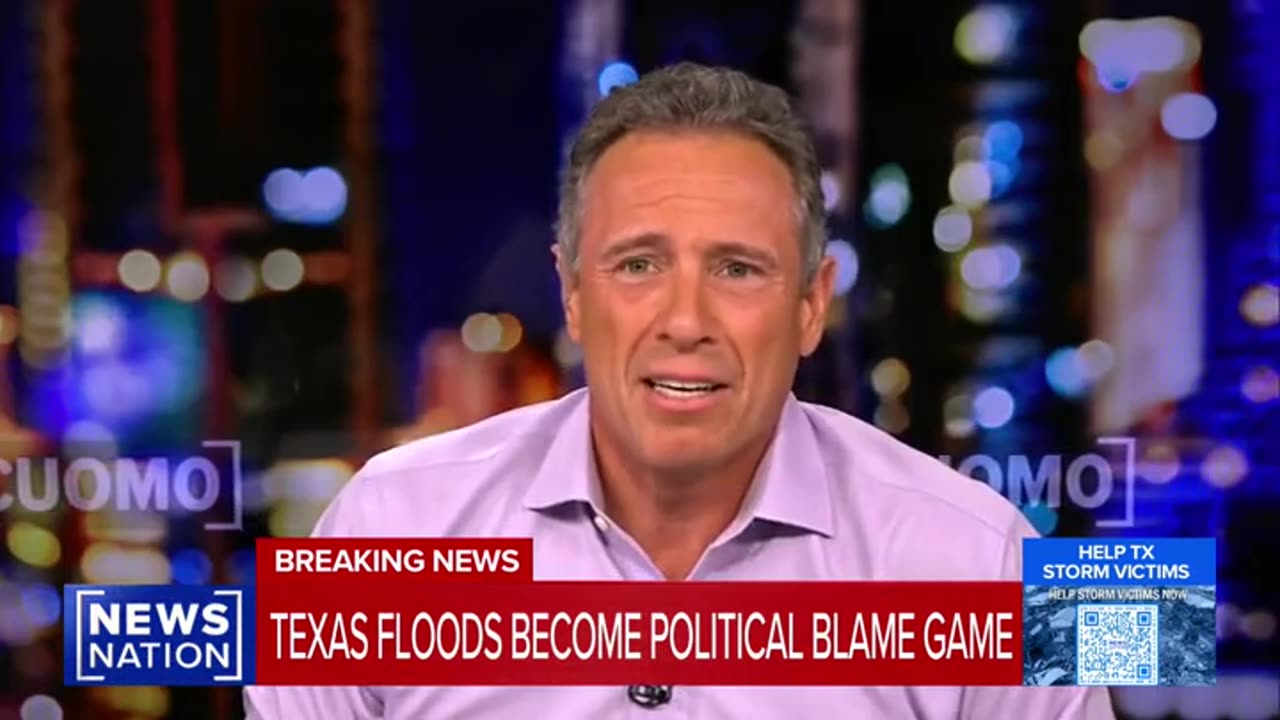 'Shut Up, Murphy!': Chris Cuomo Blasts Dem Senator Over Blaming Trump For Texas Flooding