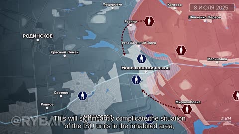 🇷🇺 🏹 🎣 Rybar’s Analysis: Breakthrough near Mirnograd