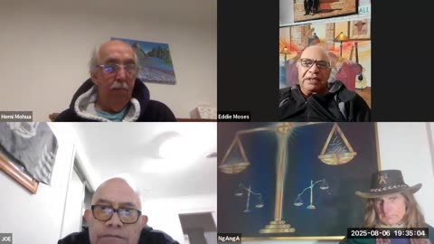 KO HUIRAU WENSDAY NITE CATCHUPS WITH EDWARD MOSES AND KOHUIARAU MEMBERS