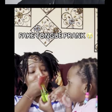 Funny tongue prank reaction videos