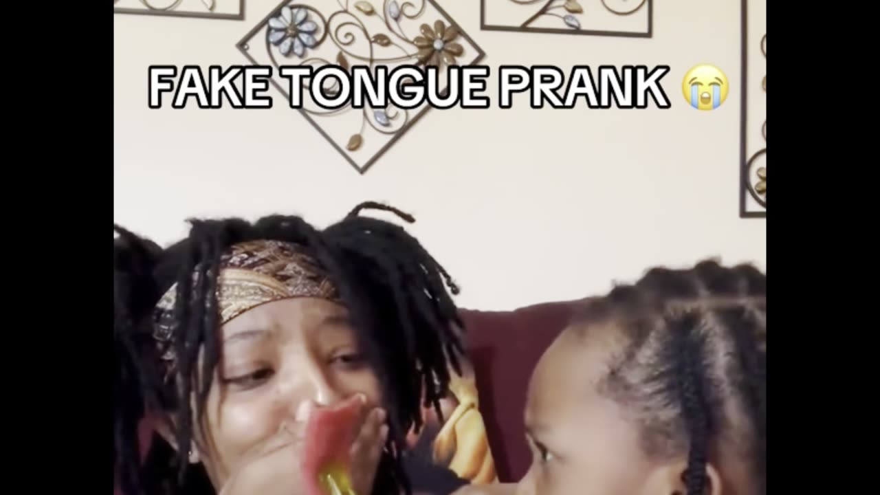 Funny tongue prank reaction videos