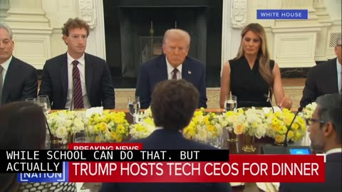 Trump Compliments Google Co-Founder’s ‘Really Wonderful MAGA Girlfriend’
