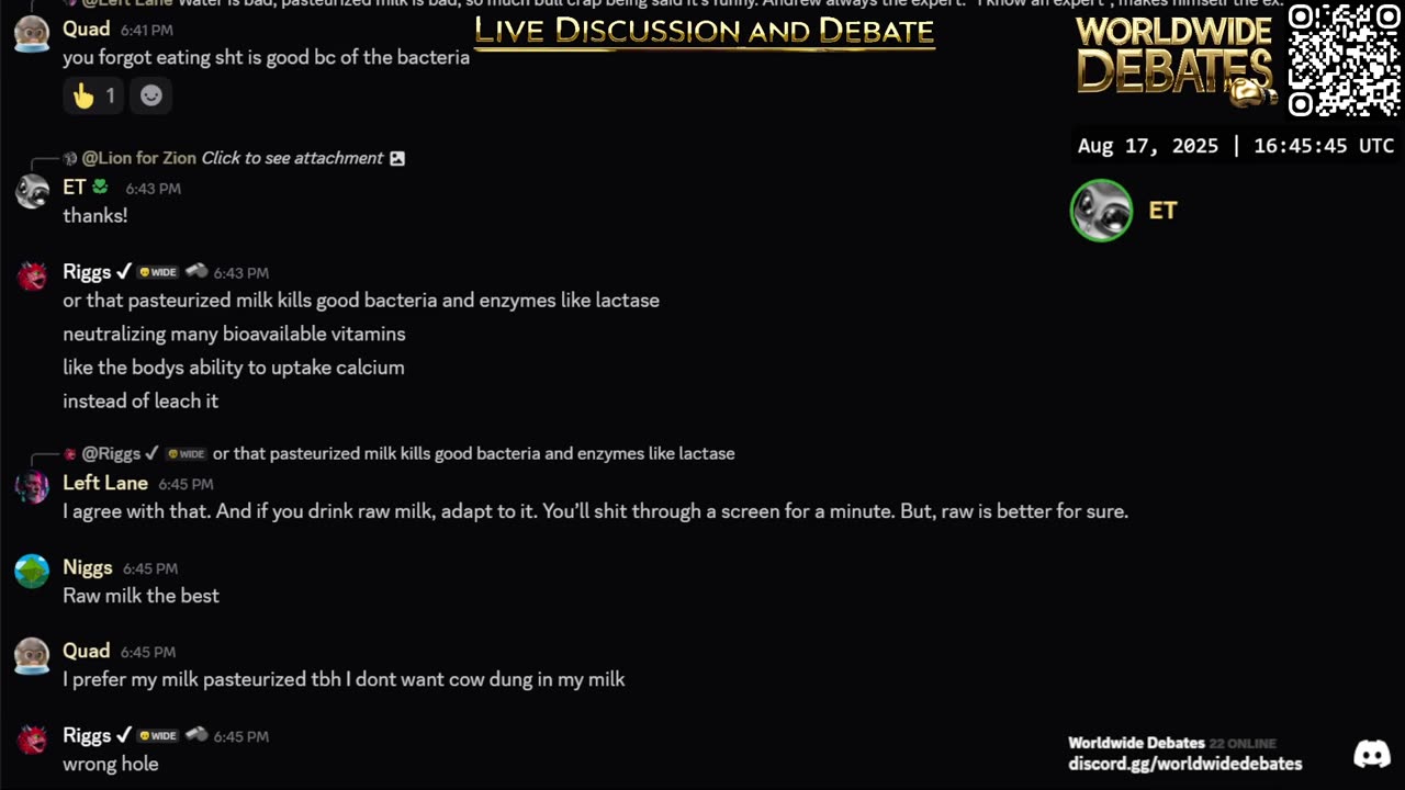 0022 - Worldwide Debates LIVE - YouTube/Rumble/Twitch/Kick