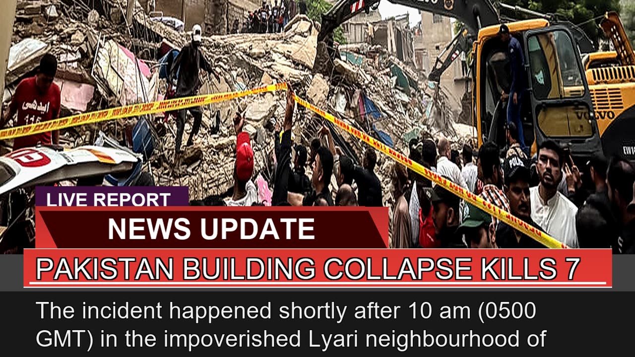 Pakistan Building Collapse Kills
