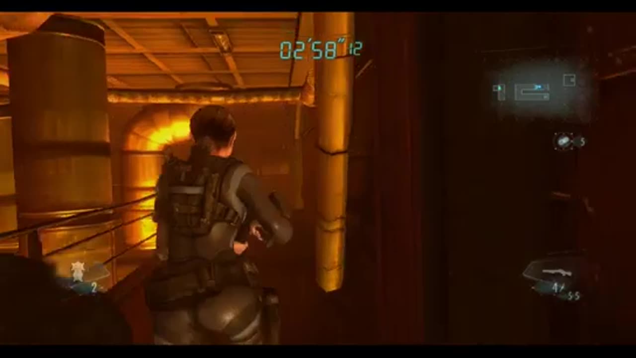 Resident Evil Revelations PC Gameplay Part 13, BOSS WHALE,MALACODA.
