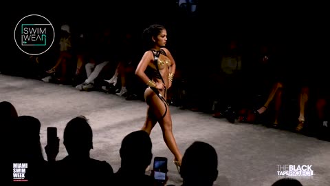 Barbara Solorzano x Black Tape Project 🔥 Art Hearts Fashion 2025 Runway Show | Miami Swim Week