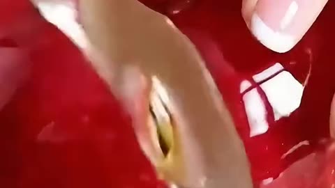 ASMR Glass Fruit Cutting | Most Relaxing & Satisfying Short Video 🎧 #Shorts #Songs #asmr #glassfruit