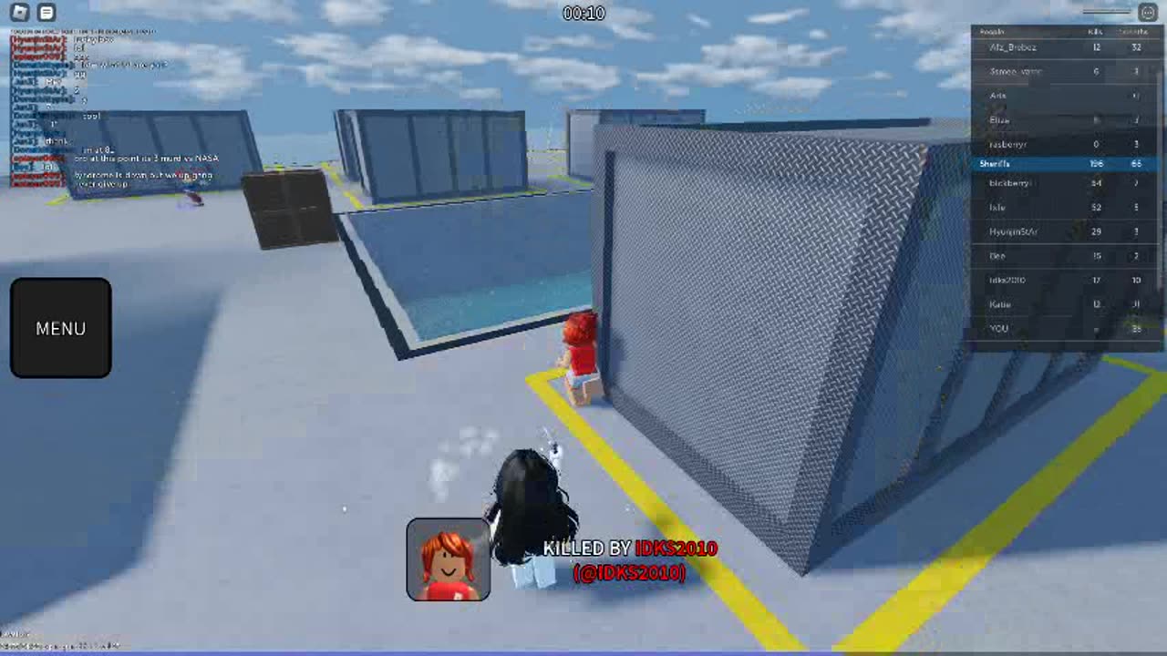 roblox murderers vs sheriffs