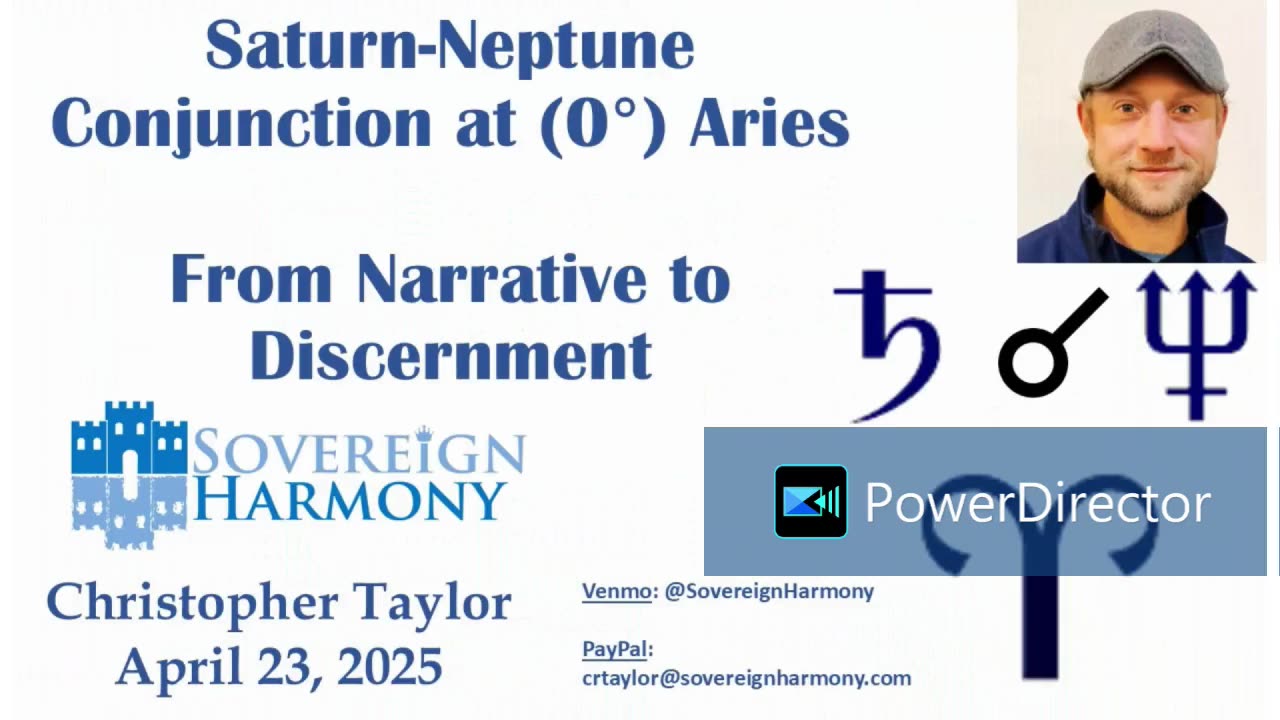 Saturn-Neptune Conjunction at 0° Aries: From Narrative to Discernment - PART 5