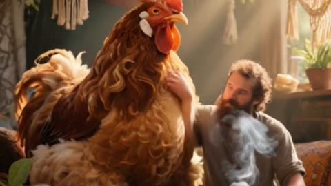 Big hen😱😱