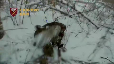 Another Russian Soldier Using Their Leg