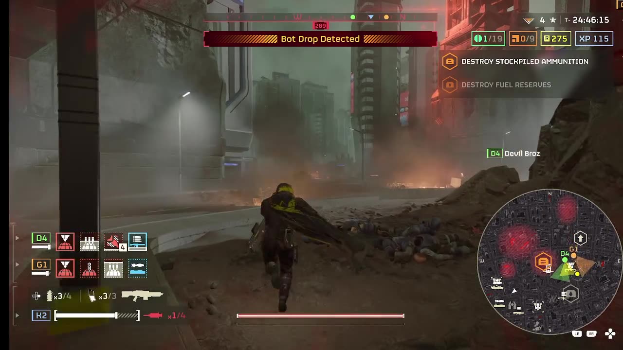 Killing bots and bugs for Democracy!