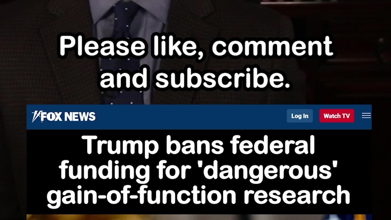 Trump bans federal funding for 'dangerous' gain-of-function research