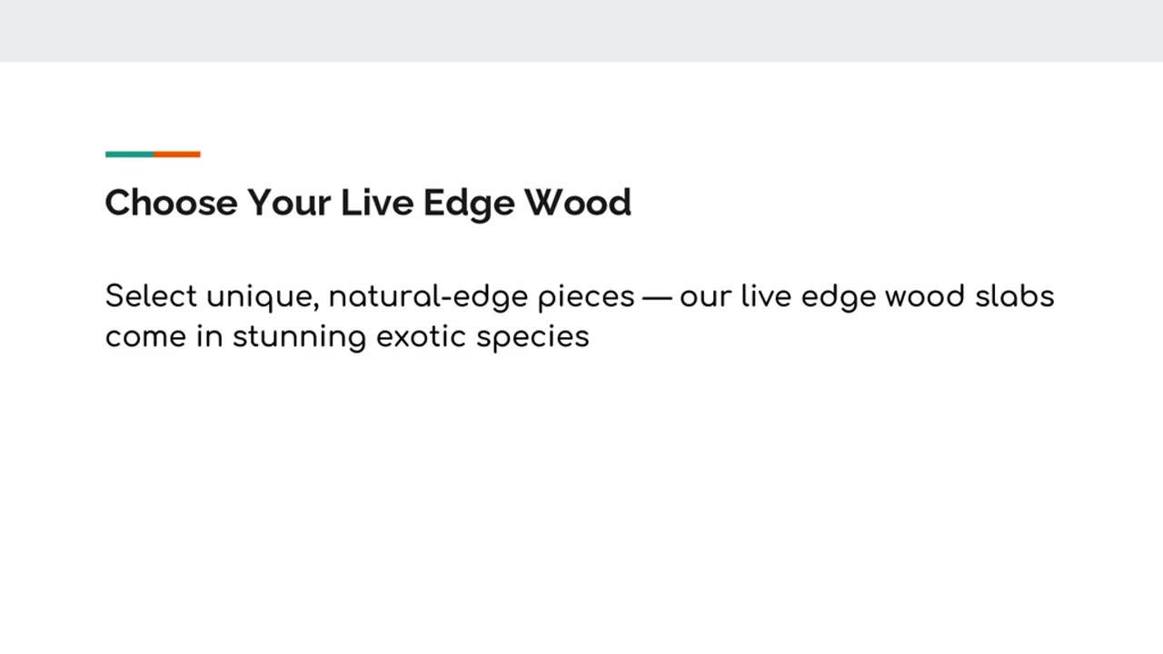 Transform live edge wood into stunning furniture and art with Exotic Wood Zone