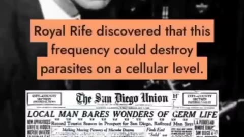 Frequency that kills parasites