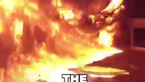 fuel tanker massive explosion