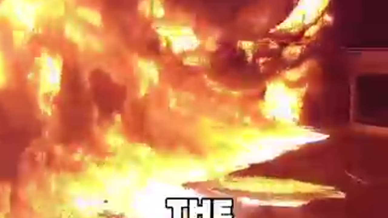 fuel tanker massive explosion