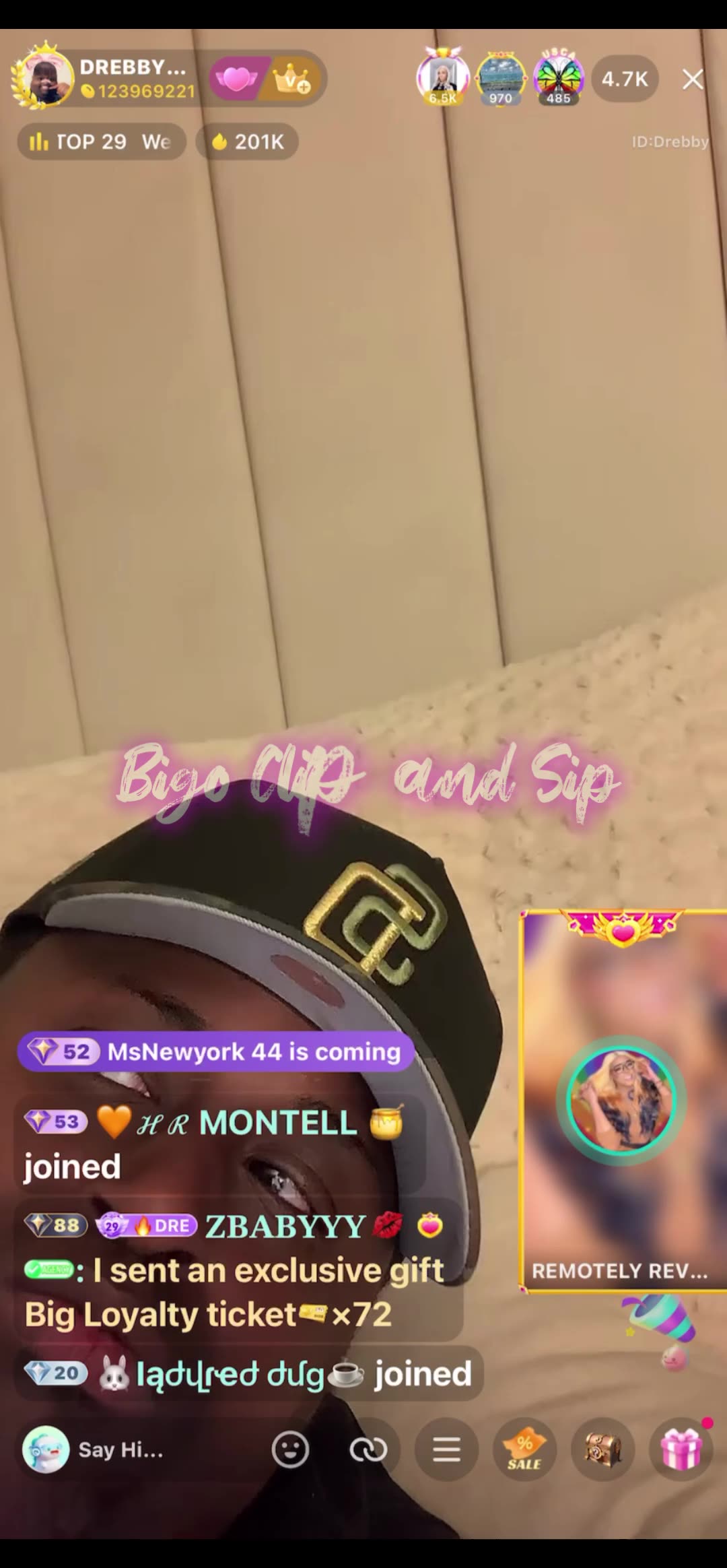 DreBaby talks to Remotely about being on Gossip Girls 9/1/25 #bigoclipandsip