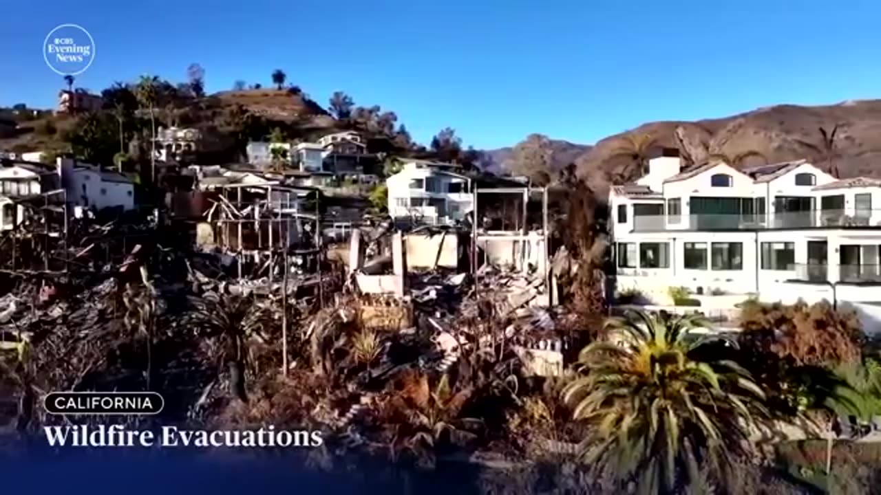 wildfires force evacuations across western U.S