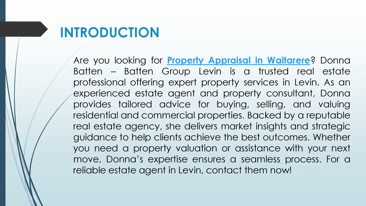 Are you looking for Property Appraisal in Waitarere?