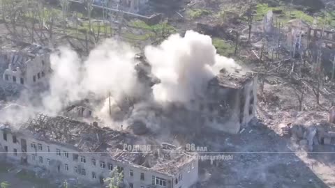 Strike on a Ukrainian Position in Chasov Yar