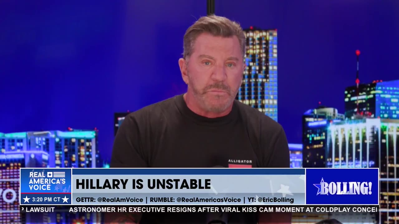 HILLARY CLINTON IS UNSTABLE