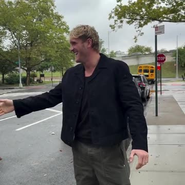 Logan Paul Recreates His Viral Stumbling Argument With Wife in Paris