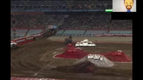 Monster Jam 2013 Freestyle Crashes and Highlights (REACTION) (Part 2)