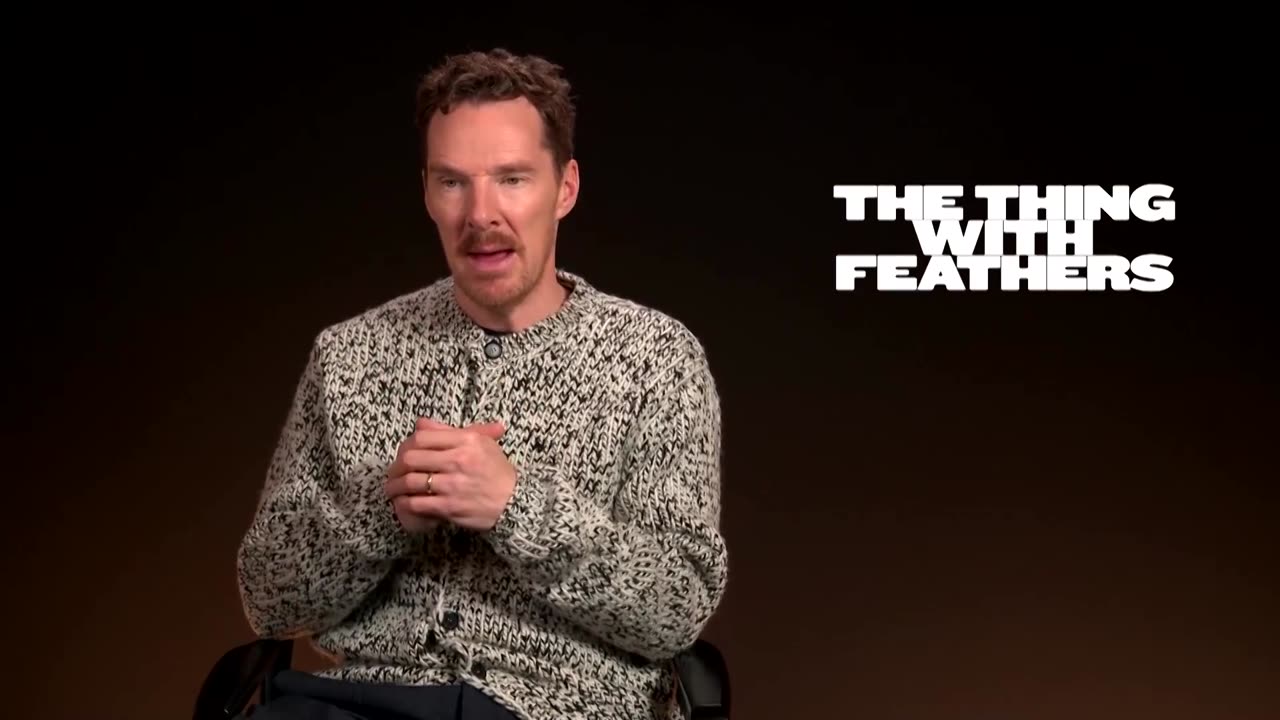 Benedict Cumberbatch explores grief in 'The Thing with Feathers'