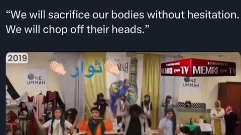 "Meanwhile, Muslim private schools in the United States are teaching this?"