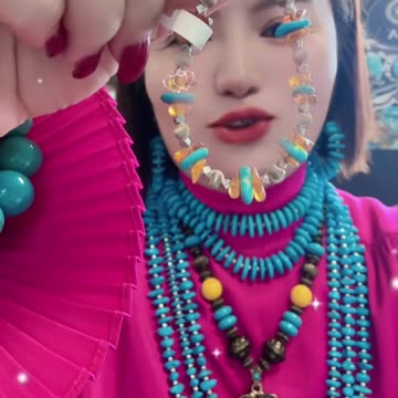 20250721-8 Amber Wrapped in Turquoise Time Fragments Dancing on Wrist