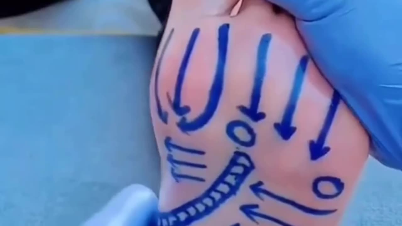 relaxing foot massage - save and practice