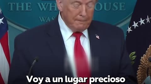 Trump: "Voy a Suiza donde estoy seguro de que me esperan con mucha alegría"