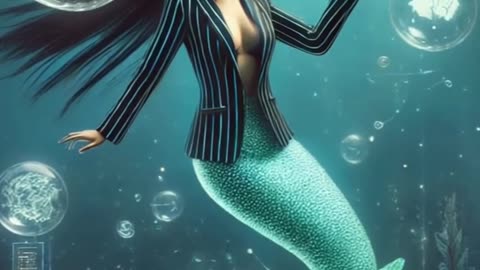 From AI Powered Factories to Sustainable Fashion #rachael #mermaid