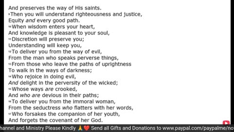 Wisdom at SEVEN: The Book of Proverbs Chapter 12