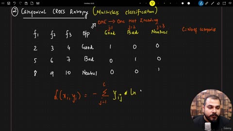48.19 Loss Function Classification Problem Krish Naik ML