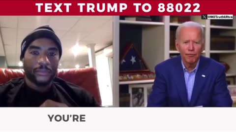 Biden - You ain’t Black