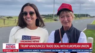 Scottish people on President Trump: "I really admire what he does for the US.