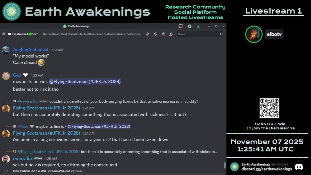 Earth Awakenings - Livestream 1 - #4132