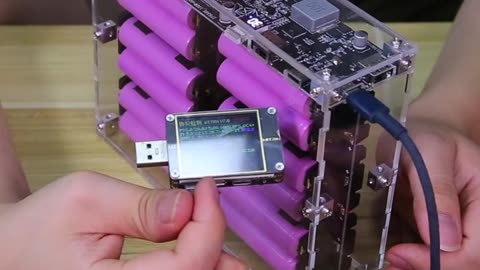 DIY 24 Cell 18650/21700 120000mah IP5389 Two-way No Welding check description to buy