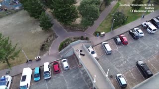 Drone accidentally capture Australia's Bondi beach shooting movie set