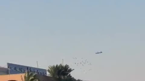 More footage from the Houthi UAV impact in Eliat.