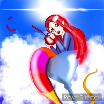 Oc speedpaint cherry cordial djinn 🧞