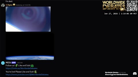0303 WIDESTREAM - Widestream Debates - YouTube/Twitch/Rumble